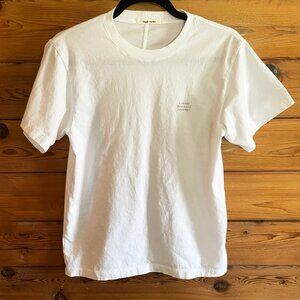 Maggie Marilyn "I should Have Kissed You Longer" White T-Shirt Size Medium